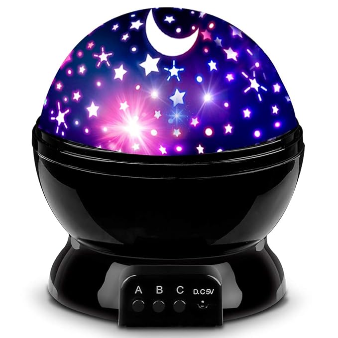 LED Starry Sky Rotating Projector Lamp