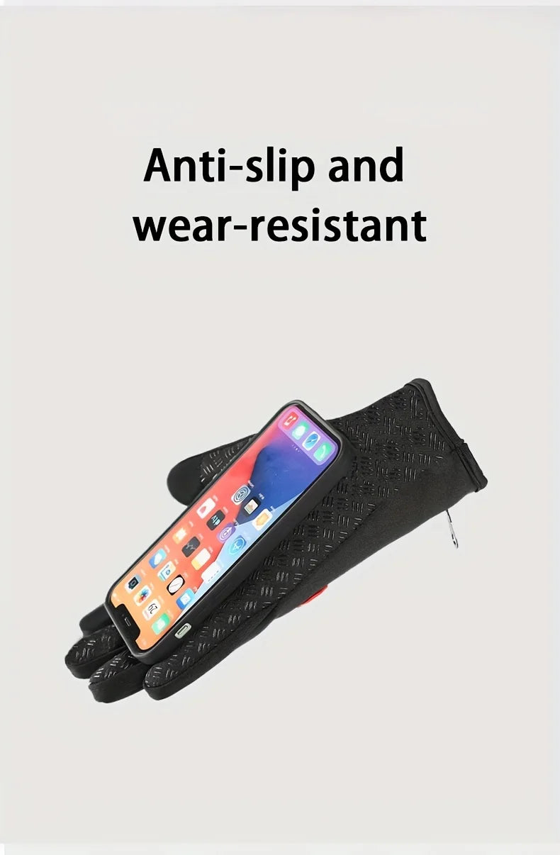 Unisex Touchscreen Winter Windproof, Non slip Gloves