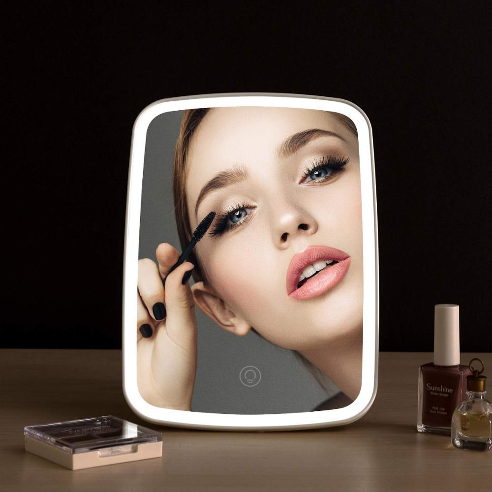 Intelligent Portable Folding makeup mirror