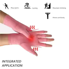 Pain Relief Fingerless Compression Therapy Gloves