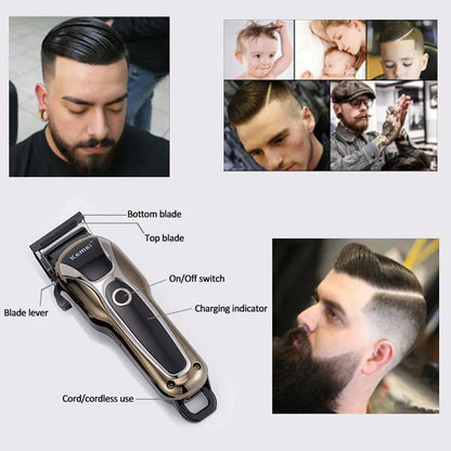 Clipper Electric Hair Trimmer for Men