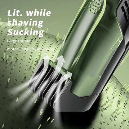 Vacuum Beard Trimmer for Men