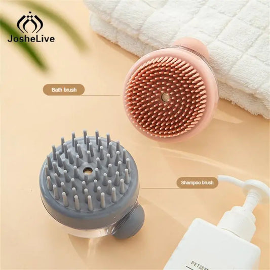 Soft Silicone Dog Brush Pet Shampoo Massager