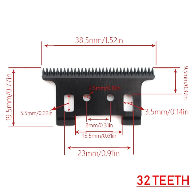 Replacement Movable Blade for Kemei KM-2299 Clipper