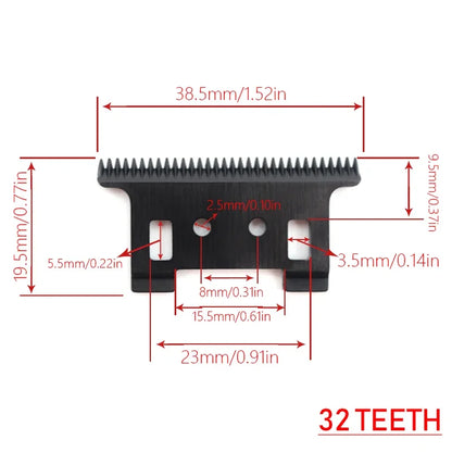 Replacement Movable Blade for Kemei KM-2299 Clipper