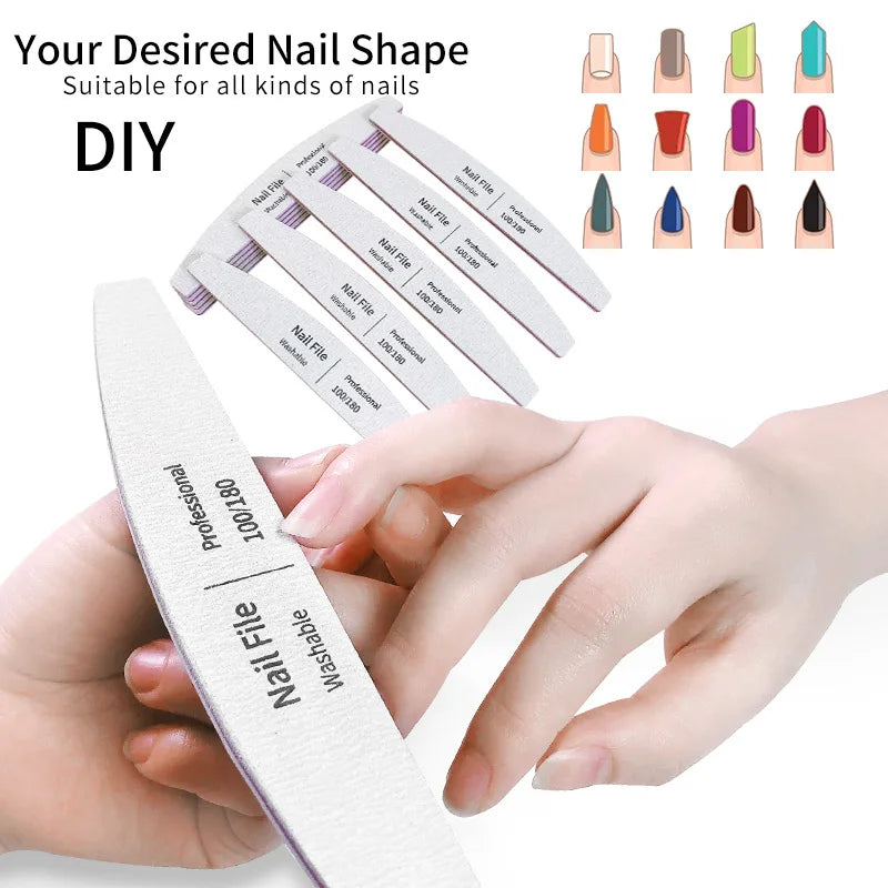 Gel Polishing Files for Nails Buffers