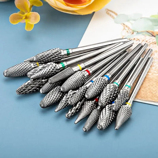 Electric Ceramic Nail Drill Bits for Manicure Pedicure